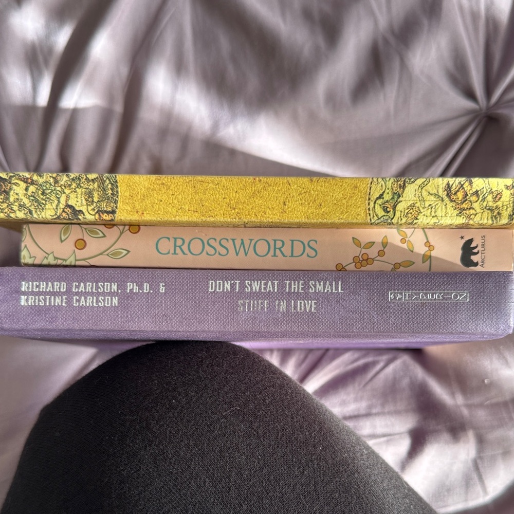 Crossword, Journal, and Novels set